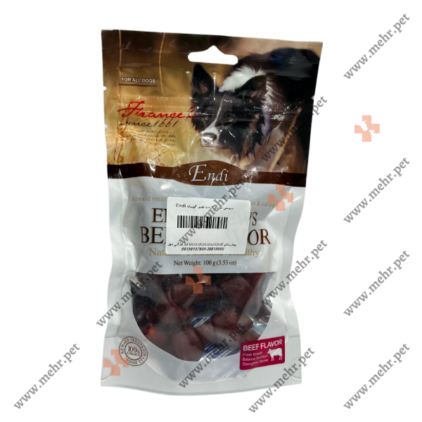 تشویقی سگ اندی دوگره طعم گوساله 100g|Incentive dog Andy Dogre veal taste 100g