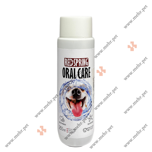 دهانشویه سگ و گربه رداسپرینگ نانو نقره|Redspring nano silver dog and cat mouthwash