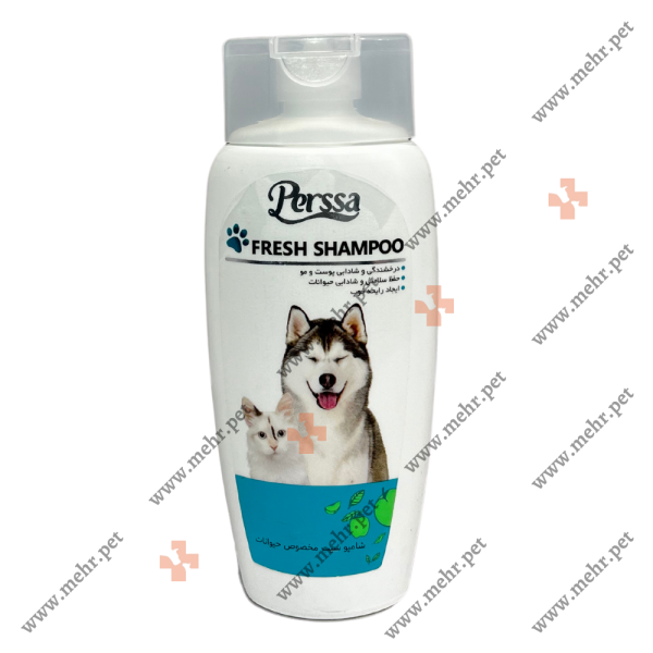 شامپوی حیوانات پرسا رایحه سیب|Stray animal shampoo with apple scent