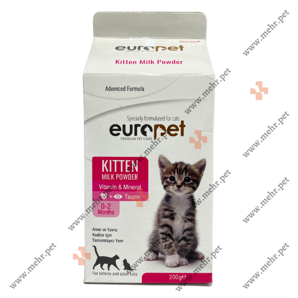 شیر خشک بچه گربه یوروپت|Europet kitten milk powder