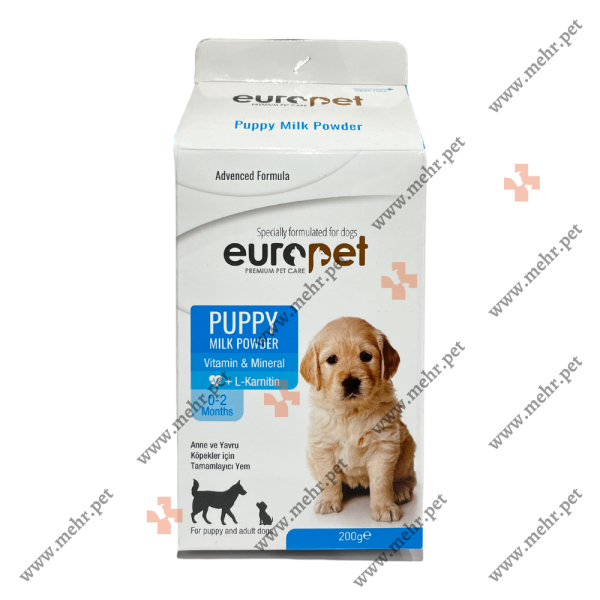 شیر خشک توله سگ یوروپت|Europet puppy milk powder