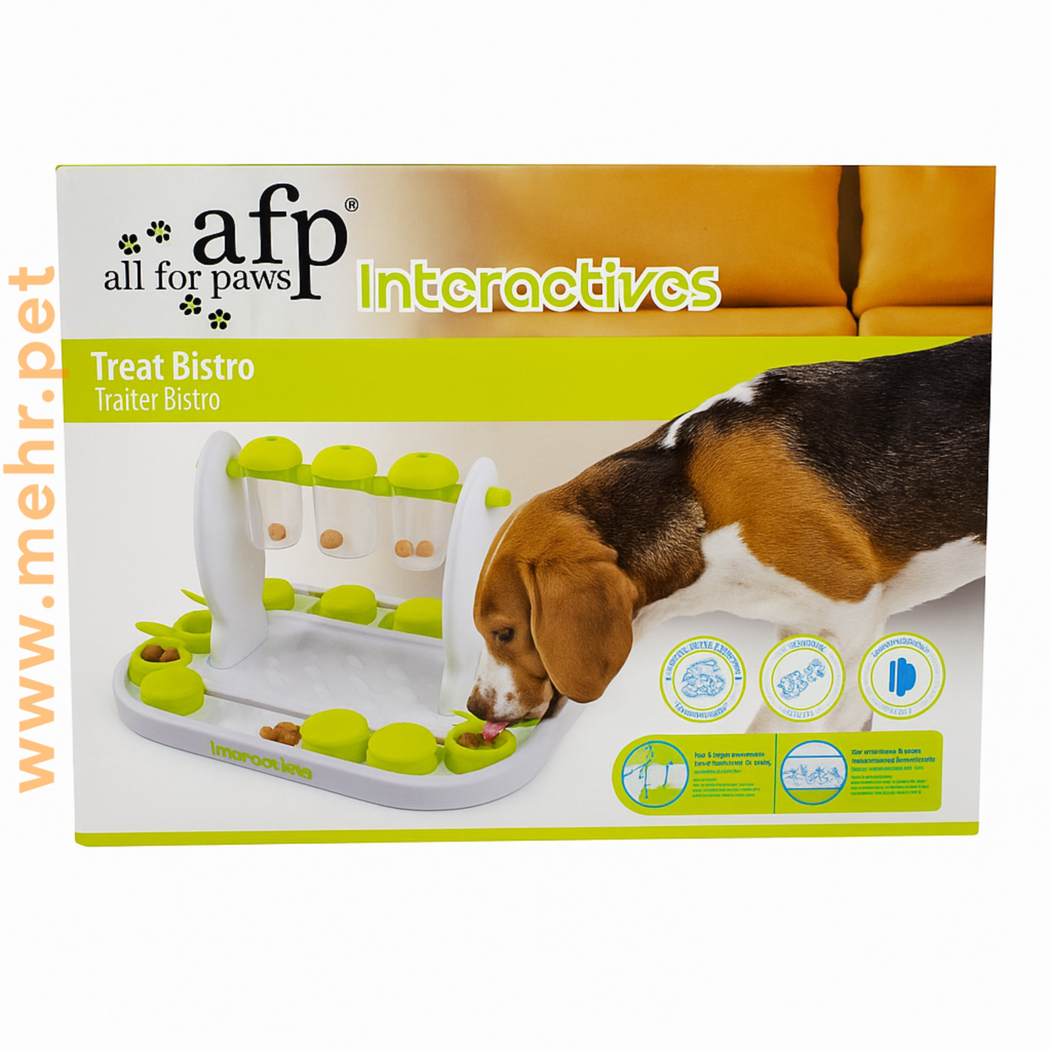 اسباببازی تعاملی سگ AFP مدل Treat Bistro
