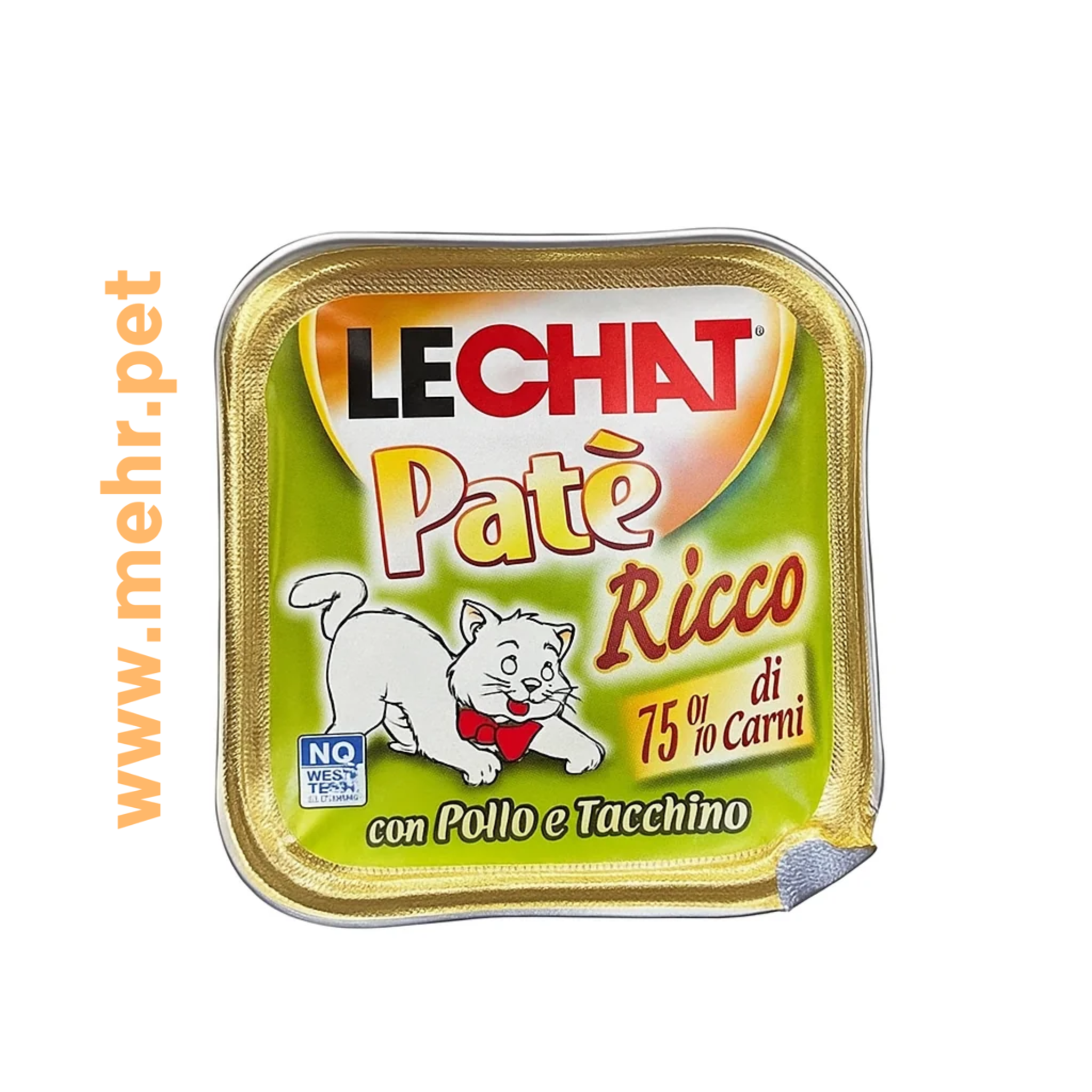 ووم مخصوص گربه بالغ لچت|Lechat pate ricco