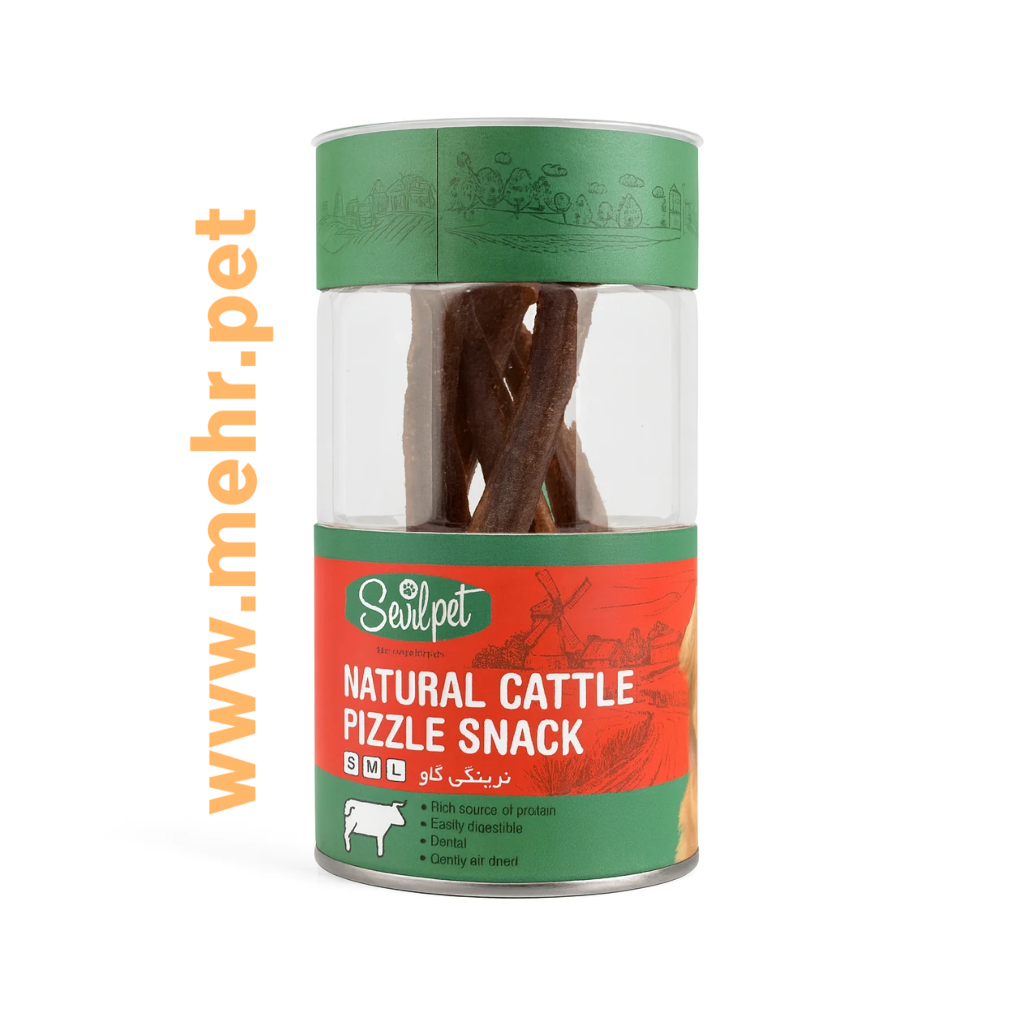 تشویقی طبیعی نرینگی گاو برند سویل پت